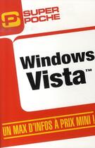 Couverture du livre « Windows vista » de Jean-Georges Saury et Sylvain Caicoya aux éditions Micro Application
