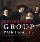 Couverture du livre « Rembrandt's group portraits » de Kettering aux éditions Waanders