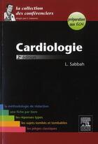 Couverture du livre « Cardiologie (2e édition) » de Laurent Sabbah aux éditions Elsevier-masson