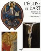 Couverture du livre « L'eglise et l'art » de Juan Plazaola aux éditions Cerf