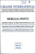 Couverture du livre « Chiasmi International N. 9, Architecture Et Autres Institutions De La Vie » de  aux éditions Vrin