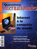 Couverture du livre « Revue questions internationales n.47 ; internet à la conquête du monde » de  aux éditions Documentation Francaise