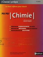 Couverture du livre « Chimie PSI-PSI ; 2ème année ; classes prépas (édition 2008) » de Auberlet Delle-Vedov aux éditions Nathan