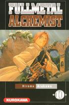 Couverture du livre « Fullmetal alchemist t.10 » de Hiromu Arakawa aux éditions Kurokawa