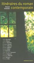 Couverture du livre « Itineraires du roman contemporain » de Roger Godard aux éditions Armand Colin