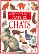 Couverture du livre « Autocollants nature chats » de Sophy Tahta aux éditions Usborne