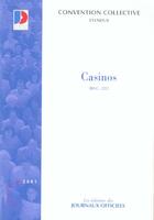 Couverture du livre « Casinos » de  aux éditions Documentation Francaise