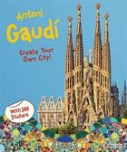 Couverture du livre « Antoni gaudi create your own city sticker book » de Prestek aux éditions Prestel