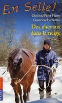 Couverture du livre « En selle ! - tome 19 des chevaux dans la neige - vol19 » de Feret-Fleury aux éditions Pocket Jeunesse