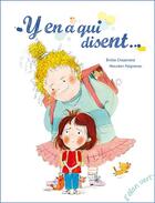 Couverture du livre « Y en a qui disent... » de Emilie Chazerand et Maureen Poignonec aux éditions Elan Vert