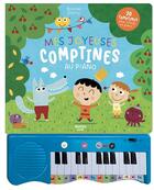 Couverture du livre « Mes joyeuses comptines au piano » de Nicolas Gouny aux éditions Auzou