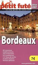 Couverture du livre « Bordeaux (édition 2007) » de  aux éditions Le Petit Fute