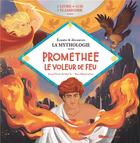 Couverture du livre « Livre cd la mythologie - promethee le voleur de feu » de Kerloc'H aux éditions Glenat Jeunesse