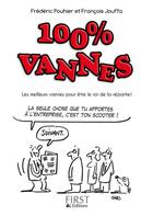 Couverture du livre « 100% vannes » de Frederic Pouhier aux éditions First