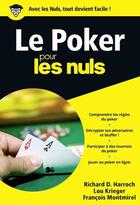 Couverture du livre « Le poker pour les nuls » de Harroch/Krieger aux éditions First