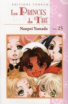Couverture du livre « Les princes du thé Tome 25 » de Nanpei Yamada aux éditions Delcourt
