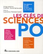 Couverture du livre « Des diplômés de l'IEP Paris de 70 à 2019 vous donnent les clés de Sciences Po » de Laurence Hansen-Love et Catfish Tomei aux éditions Aux-concours.com