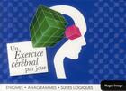 Couverture du livre « Un exercice cérébral par jour » de Catherine Fell aux éditions Hugo Image