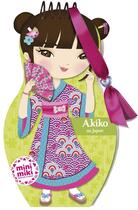 Couverture du livre « Akiko au Japon ; carnet créatif » de Julie Camel aux éditions Play Bac