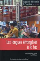 Couverture du livre « Langues etrangeres a la fac » de Fijalkow J aux éditions Pu Du Midi