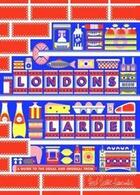 Couverture du livre « London's larder (folded map) » de  aux éditions Herb Lester
