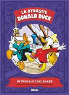 Couverture du livre « La dynastie Donald Duck : Intégrale vol.22 : 1947-1948 ; Noël sur le Mont Ours et autres histoires » de Carl Barks aux éditions Glenat