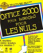 Couverture du livre « Office 200 Pour Les Nuls » de Parker aux éditions Sybex