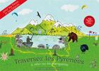 Couverture du livre « Traversez les Pyrénées ; coffret ; à vélo ou en parapente » de Christine Nogues aux éditions Cairn