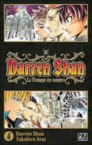 Couverture du livre « Darren Shan Tome 4 ; la montagne des vampires » de Shan Darren et Arai Takahiro aux éditions Pika