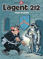 Couverture du livre « L'agent 212 Tome 20 : chair de poule » de Daniel Kox et Raoul Cauvin aux éditions Dupuis