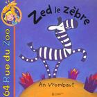Couverture du livre « Zed le zebre » de An Vrombeau aux éditions Le Livre De Poche Jeunesse