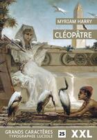 Couverture du livre « Cléopâtre » de Myriam Harry aux éditions Ruelaplace