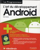 Couverture du livre « L'art du développement Android 2 » de Mark Murphy aux éditions Pearson