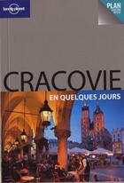 Couverture du livre « Cracovie en quelques jours » de Mara Vorhees aux éditions Lonely Planet France