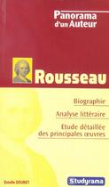 Couverture du livre « Rousseau » de Estelle Doudet aux éditions Studyrama