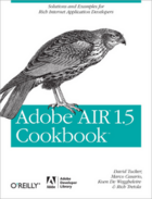 Couverture du livre « Adobe AIR 1.5 Cookbook » de David Tucker aux éditions O'reilly Media