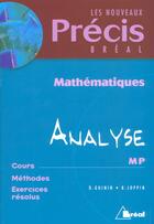 Couverture du livre « Precis De Maths Analyse Mp » de Joppin Guinin aux éditions Breal