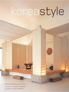 Couverture du livre « Korea style » de Marcia Iwatate aux éditions Tuttle