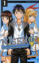 Couverture du livre « Nisekoi - amours, mensonges et yakusas ! t.1 » de Naoshi Komi aux éditions Crunchyroll