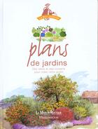 Couverture du livre « Plans Des Jardins » de Daniel Puiboube aux éditions Flammarion
