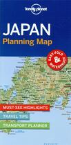 Couverture du livre « Japan planning map 1ed -anglais- » de  aux éditions Lonely Planet France