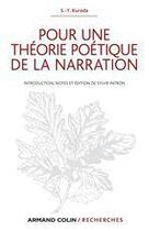 Couverture du livre « Pour une théorie poétique de la narration » de Sylvie Patron aux éditions Armand Colin