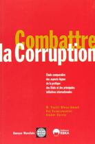 Couverture du livre « Combattre la corruption » de Soopramanien/Uprety aux éditions Eska
