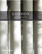 Couverture du livre « London minimum » de Herbert Ypma aux éditions Thames & Hudson