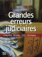 Couverture du livre « Grandes erreurs judiciaires » de  aux éditions Prat Prisma
