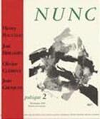 Couverture du livre « Revue nunc n.2 : Henri Bauchau » de Revue Nunc aux éditions Corlevour