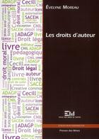 Couverture du livre « Les droits d'auteur » de Evelyne Moreau aux éditions Presses De L'ecole Des Mines