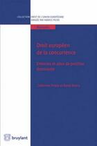 Couverture du livre « Droit européen de la concurrence ; pratiques anticoncurrentielles » de David Bosco aux éditions Bruylant
