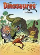 Couverture du livre « Les dinosaures en bande dessinée Tome 1 » de Arnaud Plumeri et Bloz aux éditions Ecole Des Loisirs