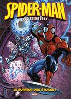 Couverture du livre « Spider-Man - les aventures t.4 ; le surfeur des étoiles » de  aux éditions Panini